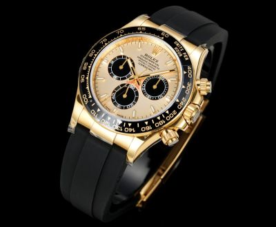 N+ Factory Rolex Daytona Replica with Gold Case 155g 40mm*12.2mm 7750/4310/4131 Movement Gold Dial Watch